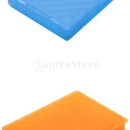 UJEAVETTE 2 Pieces 2.5" SATA Hard Drive HDD SSD Enclosure External Disk Case Storage image 1