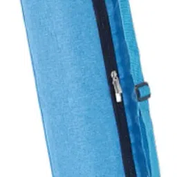 FABLOFT Yoga Mat Bag Zipper Pouch Multifunctional Gym Bag for Office Travel Training Blue image 4