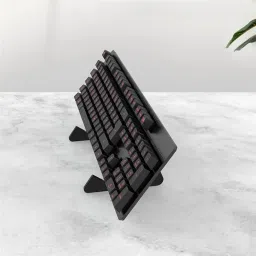 TRENDYNEST® Keyboard Display Stand Sturdy Organizer for Shop Tablet Picture Frame Table 1 Tier Clear | Computers/Tablets & Networking | Keyboards, Mice & Pointers | Keyboards & Keypads image 4