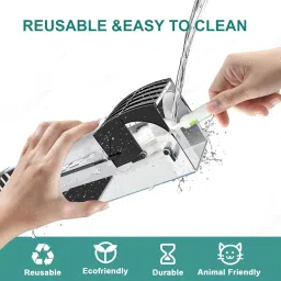 upsimples Rat Trap Cage for House Garden Patio, 32 cm Enlarged Humane Mouse Trap, Reusable Catch and Release Mice, Rat Catcher Trap for Home Lawn Garden Warehouse Mouse Trap for Rodents Mice image 5