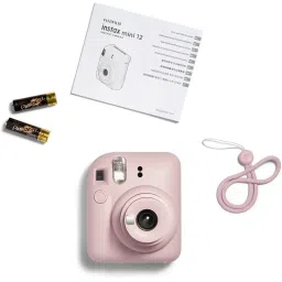 Fujifilm Instax Mini 12 Instant Camera with 20 Shot Film Pack - Blossom Pink image 5