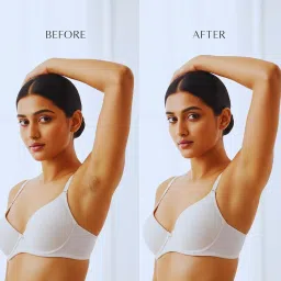 Risum Glower Bikini Wax Powder – Cooling aloe vera enriched wax for hydration and smooth finish. (TURMERIC) image 4