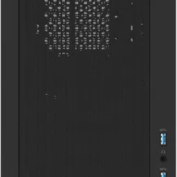 GIGABYTE GB-C102G Micro ATX Gaming Cabinet | Mesh Front Panel | Tempered Glass Side | High-Airflow Design | Supports Micro ATX, Mini ITX | USB 3.0 | Compact Size | Pre-Installed Fan – Black image 3