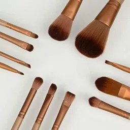 Naked Makeup Brush Set by Glorious Heaven – 12 Pcs Essential Cosmetic Brushes for Flawless Application | Soft Bristles for Face & Eye image 1