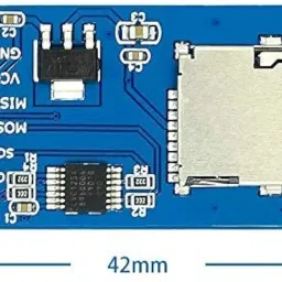 Micro SD Card Module Storage Board 6 pin TF Card Memory Adapter Reader Module SPI Interface Compatible with Arduino (Pack of 2 with Jumper Wire) image 4
