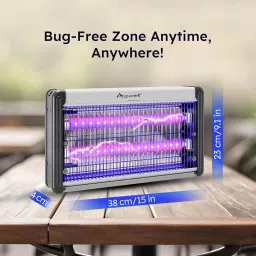 Mosquito Killer Lamp_Electric Mosquito Jali Mosquito Zapper Insect Fly Killer Machine for Fly Catcher for Home, Hotels & Offices Insect Control, Easy use HomeB1 image 4