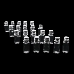 HEAVENGLOW 5x20pcs Travel Empty Refillable Essential Oils Makeup Bottles Container 10ml image 3