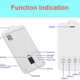 Beebird 4G GPS Tracker with Real-Time Tracking, SOS Button, and Geo Fence | Long-Lasting Battery | for Students, Employees, and Seniors |Remote Monitoring Through 365 GPS image 3
