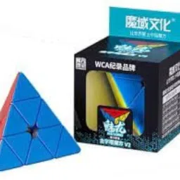 Pyraminx Speed Cube, Professional Triangle Puzzle Cube, Competition Grade Smooth Turning Mechanism image 1