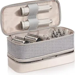 HEAVENGLOW Double Layer Carrying Case with Handle Carrying Pouch Hair Dryer Storage Bag image 5