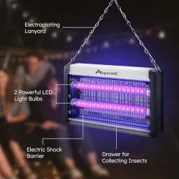 Mosquito Killer Lamp_Electric Mosquito Jali Mosquito Zapper Insect Fly Killer Machine for Fly Catcher for Home, Hotels & Offices Insect Control, Easy use HomeB1 image 3