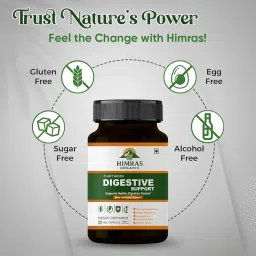 Himras Organic Plant Based Digestive Support Capsules For Daily Nutrition, Healthy Metabolism, Immunity & Energy Booster (60 Veg Capsules) (3) image 2