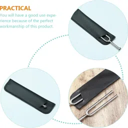 Sleeves for Tuning Forks 3pcs Set Tuning Fork Pouch Case Padded Tuning Fork Pouches Tuning Fork Guards Tuning Fork Storage Bags Safe Covers image 4