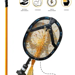 FESTEL 6-To-24 Foot Telescopic Pole(Extendable Up to 24 Feet) with Fruit Picking Basket|Versatile High-Reach Tool for Efficient Harvesting and Gardening image 2
