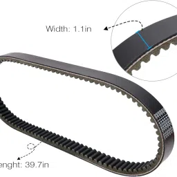 J55-G6241-00 Clutch Drive & Starter Generator Belt Kits JN6-H1173-00 Clutch Drive Belt for Yamaha G2 G8 G9 G11 G14 G16 G22 Drive G29-4 Golf Cart Drive Belt image 1