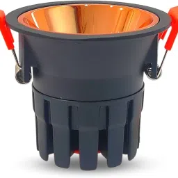 LEMA Deep COB LED Spotlight | High Precision 60° Beam | 80 CRI True Color Rendering | Modern Indoor Recessed Light | Black White Body | 2 Year Warranty (3 in 1, 7Watt) image 3