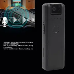 ciciglow Body Worn Camera, 1080P HD Body Video Recorder with Back Clip, Loop Recording Wearable Camcorder with Motion Detection for Security, Outdoor, Guard image 4