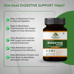 Himras Organic Plant Based Digestive Support Capsules For Daily Nutrition, Healthy Metabolism, Immunity & Energy Booster (60 Veg Capsules) (3) image 5