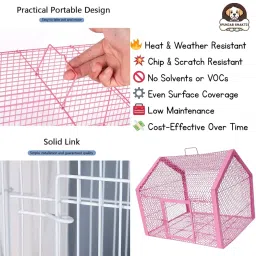 Spacious Parrot Cage by PUNJAB SHAKTI — Large Bird Cage with Perch & Feeder, Durable & Easy to Clean, Ideal for Parrots, Cockatoos & Other Birds image 1