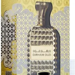 SIYAVAR MART Eau De Toilette Perfume, Diamond Cut Glass Bottle, 100ml | Long Lasting | Unisex Perfume (Dirham Oud) image 1