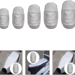 ATORSE Electric Motorcycle Seat Sun Shade Cover Foldable Protector for Summer S image 2