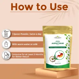 Vedikroots Avipattikar Churna | Herbal Digestive Blend | Organic Ingredients | 300g image 5