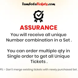 Bride and Groom Wedding Theme with Dividends tambola Tickets Bingo housie lotto (Printed on Hard Sheet, Big Size Tickets, 24 Cards) image 3