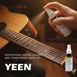 YEEN Lemon Oil for Guitar Fretboard Cleaning Restores Shine & Conditions Wood 50ml Spray Bottle image 2
