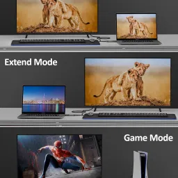 FEDUS 4K@60Hz DisplayPort to HDMI Adapter Uni-Directional DP 1.4 Computer 2.0 Screen(Male Female) Display Port Male Female Cable/Video Converter PC Monitor image 4
