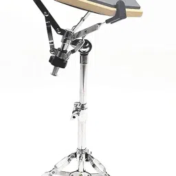 Kadence Snare Drum Stand, Deluxe Percussion Hardware Base Kit, Double Braced, Light Weight Mount for Standard Snares, Tom Drums & Practice Pad, Slip-Proof Gear Tilter & Clamp Style Basket Holder image 4
