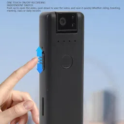 ciciglow Body Worn Camera, 1080P HD Body Video Recorder with Back Clip, Loop Recording Wearable Camcorder with Motion Detection for Security, Outdoor, Guard image 5