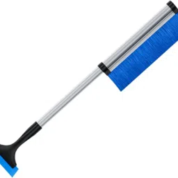 Generic Snow Brush Telescoping Auto Snow Removal Multifunctional Ice Scraper Blue|Motors|Automotive Tools & Supplies|Automotive Care & Detailing|Ice Scrapers & Snow Brushes image 1