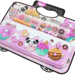 Returngifts - Pack of 6 Pencil Box Sets for boys and girls. Perfect stationery set for Birthday returns gifts for kids party and kanjak kanya gifts age 3 to 8 years (Design 2) image 2