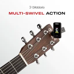 D'Addario Accessories Eclipse Headstock Tuner, Blue image 3