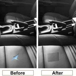 BETSU [Pack of 2] Black Self-Adhesive Leather Repair Patch (30x60cm) – Waterproof & Anti-Scratch Rexine Sheet for Sofas, Couches, Car Seats & DIY Upholstery image 5