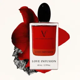 House of Valencia Love Infusion – 65ml Long-Lasting Unisex Perfume | Warm Amberwood, Saffron & Jasmine Blend for Elegant Day and Night Wear image 4