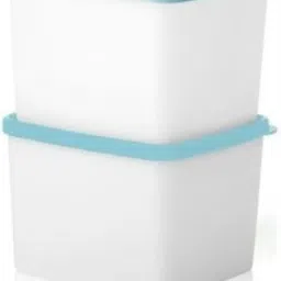 TupperwareCool n Fresh Set, 4 pc - Light Blue Lid image 1