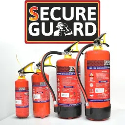 Secure Guard ABC Powder Type 4 Kg Fire Extinguisher Red Premium Fire Extinguisher ISI Mark with Wall Mount Hook for Home, Kitchen, Office, School and Industrial Use (8) image 5