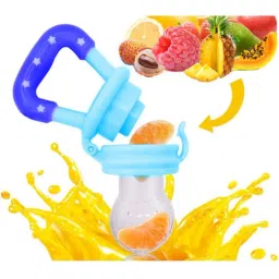 The Cheeky Kidzz Baby Nasal Nose Aspirator Vacuum Nose Suction Sucker Cleaning Squeezable Pump Tool For With Fruit Feeder Nibbler (PATTERN 53, LARGE) image 2
