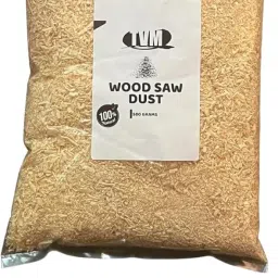 Wood Sawdust/lakdi ki bhusi, Saw dust Powder, Wood dust Powder, Lakda no Ver, for Gardening, Pets Bedding, Composting, Mulching, Planting Media PO2, 500g Each image 1