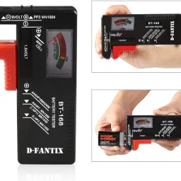 Anugrah Universal Battery Tester Checker Load Test Volt Checker for AA/AAA/C/D / 9-Volt Rectangular and Button Cell Batteries image 2