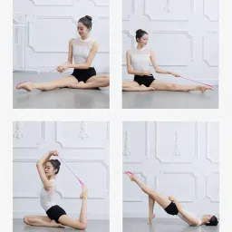 MYADDICTION Toe Training Band Portable Resistance Toe Strengthener for Yoga Gym Exercise Purple image 5