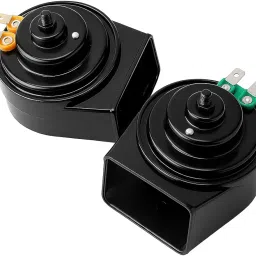 H18 Universal Car & Bike Horn, 12V Loud Sound, Waterproof & Durable, Horn for Benelli TRK 502X & Other Bikes, Cars. image 2