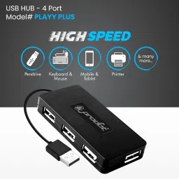 Prodot 5-in-1 Wired Combo Pack | 247s Wired Keyboard + Comfy Optical Mouse + 4 in1 Port USB Hub + USB Type-A to Type-C OTG + Anti-Slip Mouse Pad | for Laptop/Desktop image 3