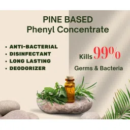 Dee Disinfectant White Phenyl Concentrate Liquid, Jasmine and Pine Scented, Deodoriser and Insect Repellent image 1