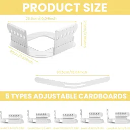 HASTHIP® Fitted Sheet Fasteners Set Invisible Bed Sheet Retainers image 1