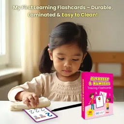 Alphabet & Numbers Flashcards for Kids | 28 Educational Learning Cards for Toddlers | ABC Flashcards for Preschool & Kindergarten | Early Learning Educational Toy by Glowing Dot Creation image 2