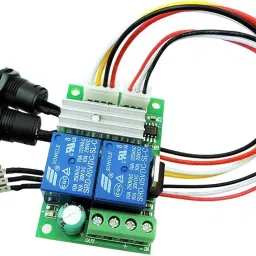 IDUINO DC 6V 12V 24V PWM DC motor speed controller forward and reverse switch Linear actuator motor controller adjustable Speed Control image 3