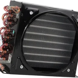 FABLOFT Shellless Refrigerator Condenser Compressors Copper Tube Air Cooled Radiator 30cmx23.5cmx12cm image 2