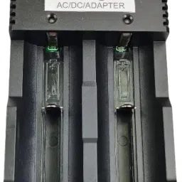 KP Original 18650 Battery Charger with LED Indicator, Dual-Slot Intelligent Battery Charger for 3.7V Li-ion 18650,26650,18500,14500,16650,16340 Rechargeable Battery (not Including Battery) image 3